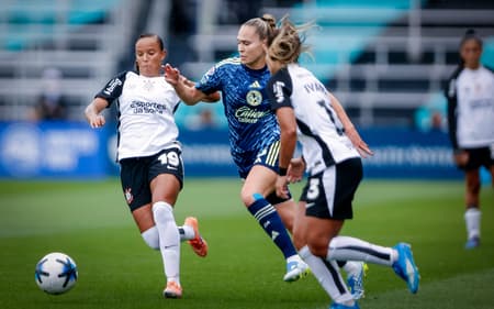 Corinthians goleia América-MEX pela Teal Rising Cup. (Foto: América-MEX/Divulgação)