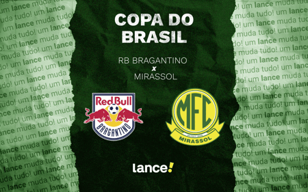 Rb Bragantino recebe o Mirassol pela Copa do Brasil (Foto: Arte/Lance!)