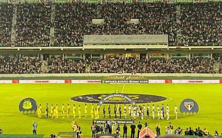 São Paulo x Mirassol, pelo Brasileirão, em Campinas