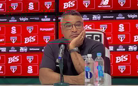 Roger Machado, técnico do São Paulo