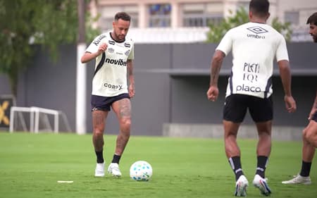 Felipe Melo defende convocação de Neymar à Copa (Foto: Reprodução/TV Santos/YouTube)