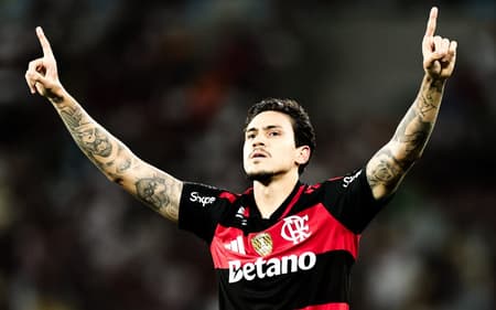 Pedro marcou contra o Fluminense (Foto: Gilvan de Souza/Flamengo)