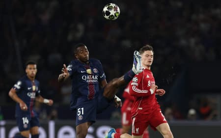 PSG x Liverpool pelas quartas de final da Champions League 2025/2026