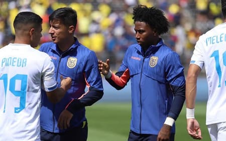 Preciado e Alan Franco pelo Equador (reprodução Instagram Preciado)