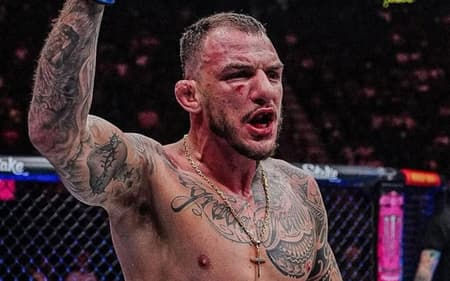 Renato Moicano venceu luta principal do UFC Vegas 115 (Foto: Reprodução)