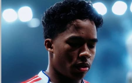 Endrick em ação pelo Lyon (Foto: Instagram Endrick)