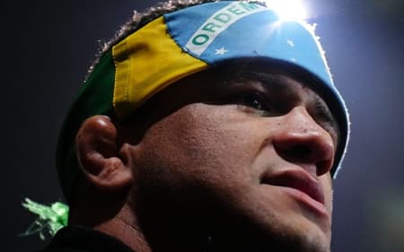 Gilbert "Durinho" Burns pelo UFC Winnipeg (Foto: Reprodução/UFC)