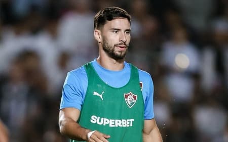 Martinelli no aquecimento antes de Operário x Fluminense (Foto: Marcelo Gonçalves/ Fluminense FC)