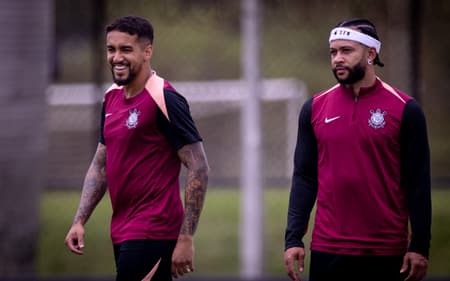 Memphis Depay volta a ser relacionado pelo Corinthians (Foto: Rodrigo Coca/Agência Corinthians)