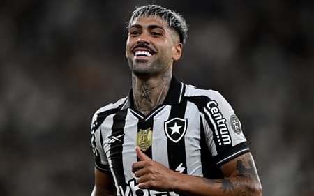 Barboza em jogo do Botafogo contra o Vasco pelo Brasileirão de 2025