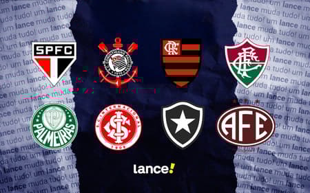 Clubes classificados às quartas do Brasileirão Feminino sub-20.