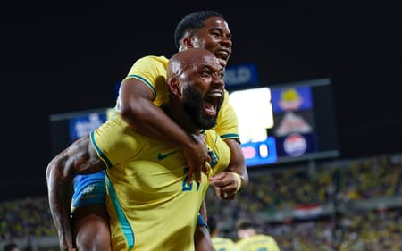 Endrick e Igor Thiago tiveram boa participação na vitória do Brasil sobre a Croácia