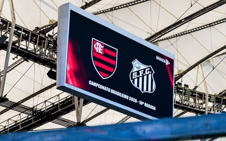 Flamengo x Santos no Maracanã
