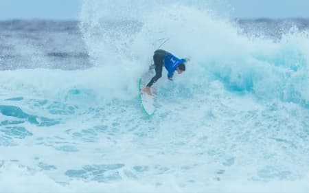 Gabriel Medina está na semifinal em Margaret River (Foto: Hannah Anderson/WSL)