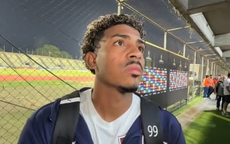 John Kennedy após La Guaira x Fluminense (Foto: Reprodução)