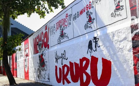 Muro da Gávea (Foto: Divulgação/Flamengo)
