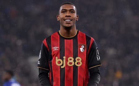 Rayan marcou o gol de empate do Bournemouth sobre o Everton pela Premier League (Foto: Divulgação/Bournemouth)