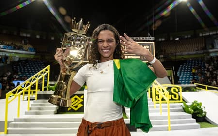 Rayssa Leal em ação no SLS Super Crown (Foto: Pablo Vaz/SLS)