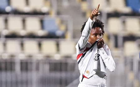 Robinha marcou seu primeiro gol no ano contra o Bragantino.(Foto: Rebeca Reis/ Staff Images Woman/ CBF)