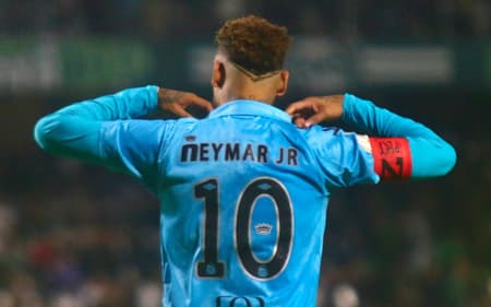 Neymar em Coritiba x Santos (Foto: Gabriel Machado/AGIF/Folhapress)