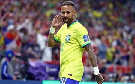 Neymar durante a Copa do Mundo no Catar, em 2022. (Foto: Heuler Andrey/DiaEsportivo/Folhapress)