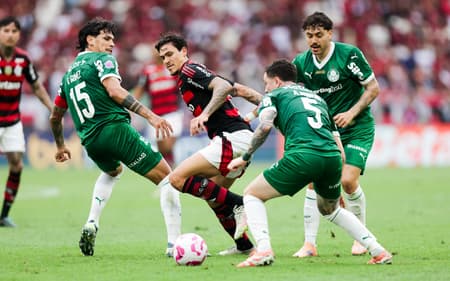 Palmeiras e Flamengo vão fazer a final da Libertadores (Foto: GIlvan de Souza/Flamengo)