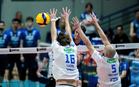 Minas x Sada Cruzeiro pela semifinal da Superliga Masculina 25/26 (Foto: Hedgard Moraes/MTC)