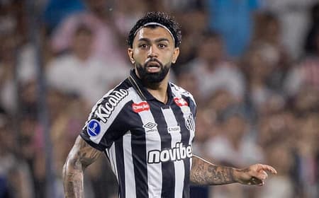 Gabriel Barbosa foi titular do Santos no duelo contra o Recoleta. (Foto: Raul Barletta/ Santos FC)