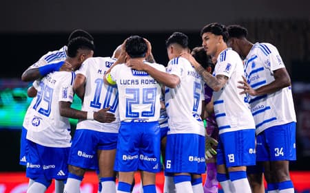 Palmeiras e Cruzeiro, na Arena Barueri (Foto: Marco Galvão/Cruzeiro)