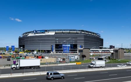 Vista geral do MetLife Stadium antes da Copa do Mundo 2026 em East Rutherford (Foto: Dustin Satloff/Getty Images/AFP)