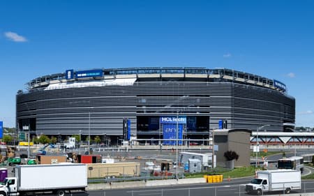 Vista geral do MetLife Stadium antes da Copa do Mundo 2026 em East Rutherford (Foto: Dustin Satloff/Getty Images/AFP)