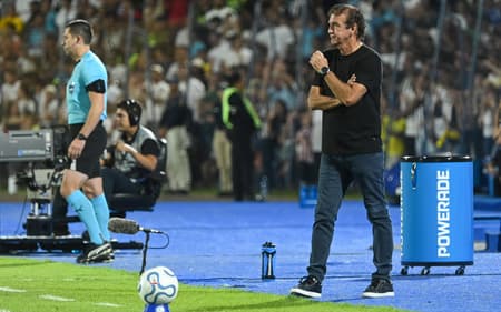 Peixe segue sem vencer na Copa Sul-Americana. (Foto: Daniel Duarte/ AFP)