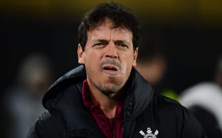 Fernando Diniz, técnico do Corinthians (Foto: Dante Fernandez / AFP)