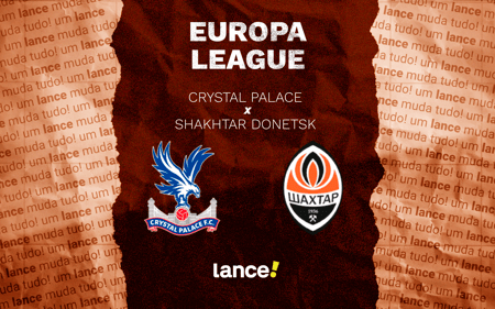 Crystal Palace x Shakhtar Donetsk pela Conference League (Arte: Lance!)