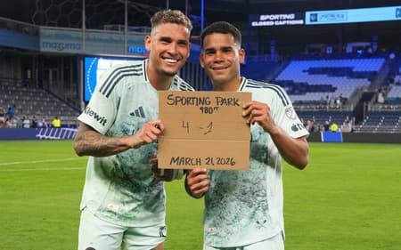 Ex-Palmeiras e Botafogo, Rafael Navarro em ação pelo Colorado Rapids (Foto: Divulgação)