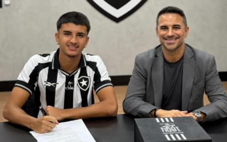 Filho de Rodrigo Caetano é jogador da base do Botafogo