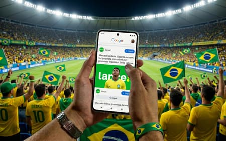 Siga o Lance! no Google e receba tudo em primeira mão (Foto: Arte/ Lance!)