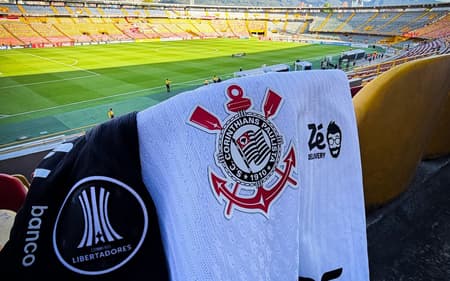 Corinthians definido para enfrentar o Santa Fe (Foto: Gustavo Vasco / Corinthians)
