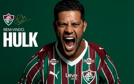 Hulk Fluminense anúncio