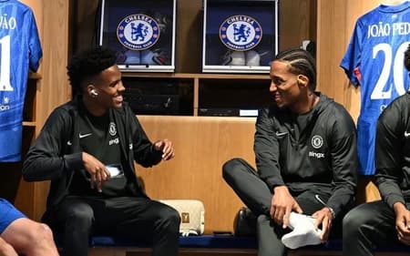 João Pedro e Estevão, os brasileiros do Chelsea (Foto: Arquivo pessoal)
