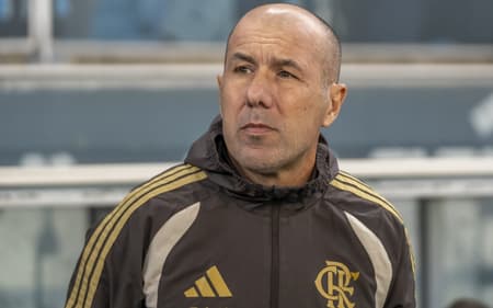 Leonardo Jardim no duelo entre Grêmio e Flamengo (Foto: Jorge Lansarin/Agencia Enquadrar/Folhapress)