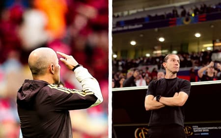 Leonardo Jardim e Filipe Luís Flamengo