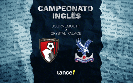Confronto pela 35ª rodada da Premier League entre Bournemouth x Crystal Palace (Arte: Lance!)