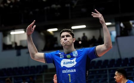 Léo Lukas, ponteiro do Minas (Foto: Reprodução/ Instagram)