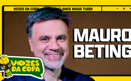 Mauro Beting foi o segundo convidado do "Vozes da Copa" (Foto: Lance!)