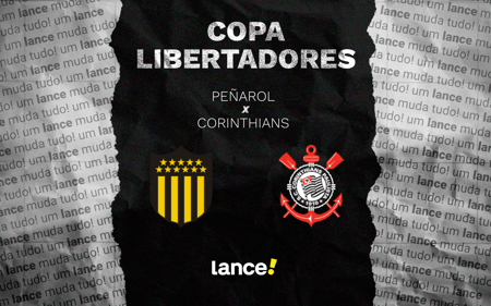 Arte Lance! de onde assistir a Peñarol x Corinthians pela Copa Libertadores