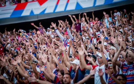 Torcida do Fortaleza (Foto: Mateus Lotif/Fortaleza EC)