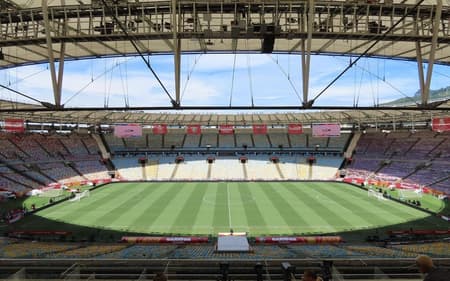 Maracanã recebe Flamengo x Independiente Medellín (Foto: Lucas Bayer/ Lance!)