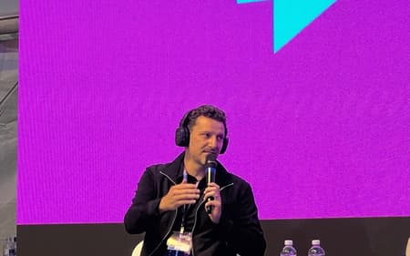 Elano durante o painel no São Paulo Innovation Week