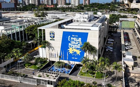 Sede da CBF, na Barra da Tijuca